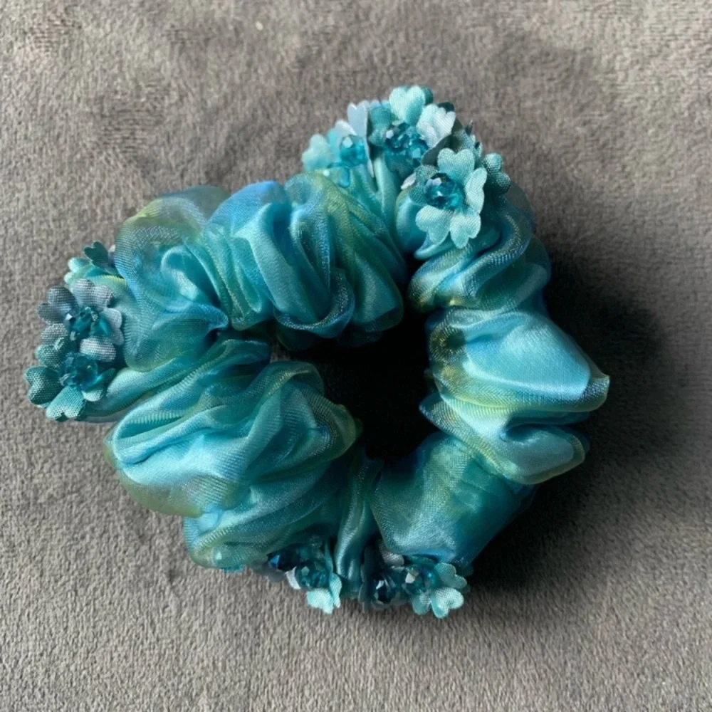 Beaded Hair Scrunchie Handmade NWOT Pick 1